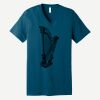 Unisex Jersey Short Sleeve V Neck Tee Thumbnail