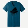 Unisex Jersey Short Sleeve V Neck Tee Thumbnail