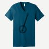 Unisex Jersey Short Sleeve V Neck Tee Thumbnail