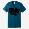 Unisex Jersey Short Sleeve V Neck Tee Thumbnail
