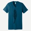 Unisex Jersey Short Sleeve V Neck Tee Thumbnail