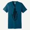Unisex Jersey Short Sleeve V Neck Tee Thumbnail