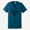 Unisex Jersey Short Sleeve V Neck Tee Thumbnail