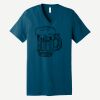 Unisex Jersey Short Sleeve V Neck Tee Thumbnail