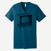 Unisex Jersey Short Sleeve V Neck Tee Thumbnail