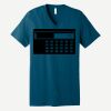 Unisex Jersey Short Sleeve V Neck Tee Thumbnail