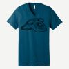 Unisex Jersey Short Sleeve V Neck Tee Thumbnail