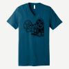 Unisex Jersey Short Sleeve V Neck Tee Thumbnail