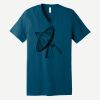 Unisex Jersey Short Sleeve V Neck Tee Thumbnail