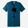 Unisex Jersey Short Sleeve V Neck Tee Thumbnail