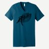 Unisex Jersey Short Sleeve V Neck Tee Thumbnail