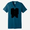 Unisex Jersey Short Sleeve V Neck Tee Thumbnail