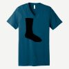 Unisex Jersey Short Sleeve V Neck Tee Thumbnail