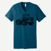 Unisex Jersey Short Sleeve V Neck Tee Thumbnail
