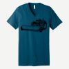 Unisex Jersey Short Sleeve V Neck Tee Thumbnail