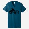 Unisex Jersey Short Sleeve V Neck Tee Thumbnail