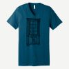 Unisex Jersey Short Sleeve V Neck Tee Thumbnail