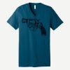 Unisex Jersey Short Sleeve V Neck Tee Thumbnail