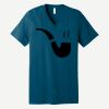 Unisex Jersey Short Sleeve V Neck Tee Thumbnail
