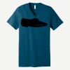 Unisex Jersey Short Sleeve V Neck Tee Thumbnail