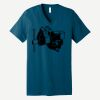 Unisex Jersey Short Sleeve V Neck Tee Thumbnail