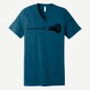 Unisex Jersey Short Sleeve V Neck Tee Thumbnail