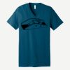 Unisex Jersey Short Sleeve V Neck Tee Thumbnail