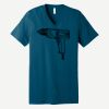 Unisex Jersey Short Sleeve V Neck Tee Thumbnail