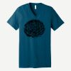 Unisex Jersey Short Sleeve V Neck Tee Thumbnail