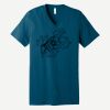 Unisex Jersey Short Sleeve V Neck Tee Thumbnail