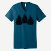 Unisex Jersey Short Sleeve V Neck Tee Thumbnail