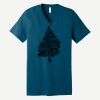 Unisex Jersey Short Sleeve V Neck Tee Thumbnail