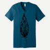 Unisex Jersey Short Sleeve V Neck Tee Thumbnail