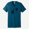 Unisex Jersey Short Sleeve V Neck Tee Thumbnail