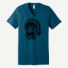 Unisex Jersey Short Sleeve V Neck Tee Thumbnail