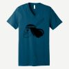 Unisex Jersey Short Sleeve V Neck Tee Thumbnail