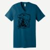 Unisex Jersey Short Sleeve V Neck Tee Thumbnail