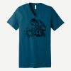 Unisex Jersey Short Sleeve V Neck Tee Thumbnail