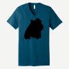 Unisex Jersey Short Sleeve V Neck Tee Thumbnail
