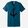 Unisex Jersey Short Sleeve V Neck Tee Thumbnail