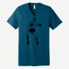 Unisex Jersey Short Sleeve V Neck Tee Thumbnail