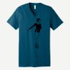 Unisex Jersey Short Sleeve V Neck Tee Thumbnail