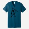 Unisex Jersey Short Sleeve V Neck Tee Thumbnail