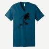 Unisex Jersey Short Sleeve V Neck Tee Thumbnail
