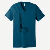 Unisex Jersey Short Sleeve V Neck Tee Thumbnail