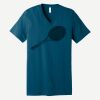 Unisex Jersey Short Sleeve V Neck Tee Thumbnail