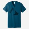 Unisex Jersey Short Sleeve V Neck Tee Thumbnail