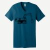 Unisex Jersey Short Sleeve V Neck Tee Thumbnail