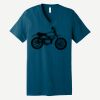 Unisex Jersey Short Sleeve V Neck Tee Thumbnail