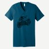 Unisex Jersey Short Sleeve V Neck Tee Thumbnail
